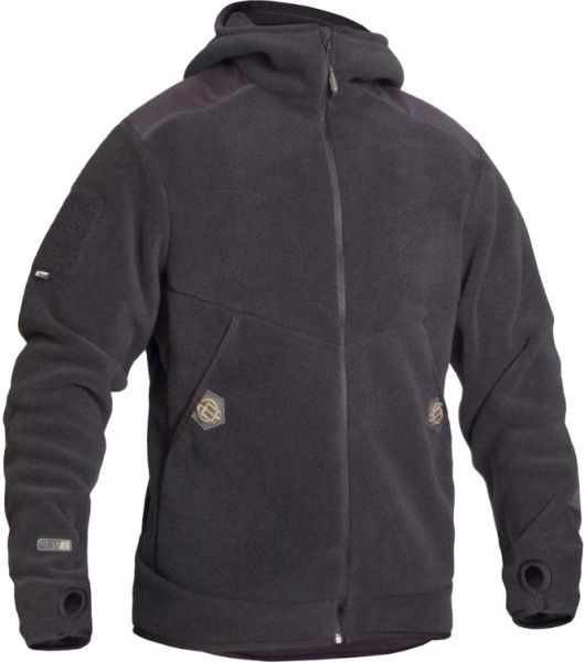 Куртка-худи P1G-Tac Frogman Range Workout Jacket Polartec 200 р. L UA281-29901-BK [1149] Combat Black