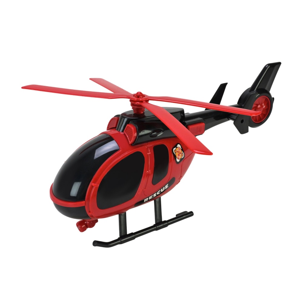 Ігровий набір транспорту Shantou Пожежні службі, вертоліт та машинка JP588-84A