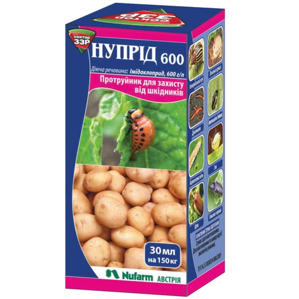 Протруйник Сектор ЗЗР Нупрід-600 2 ампули 3 мл