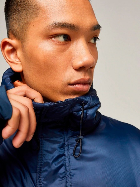 Анорак Tommy Hilfiger BLOCK INSULATION JACKET S20S200264401 р.M темно-синий