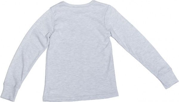 Пижама для девочек Фламинго р.128 серый меланж 247-212 