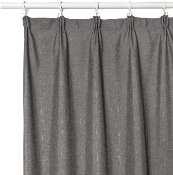 Штора Linen серая 160х275 см La Nuit