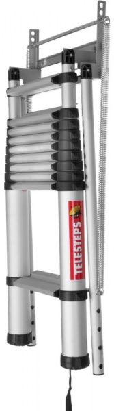 Лестница телескопическая TELESTEPS Loft Maxi 10 на чердак (60927-101) 