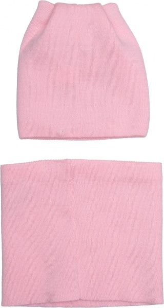 Шапочка дитяча для дівчинки Luna Kids р.50 світло-рожевий 2093к 