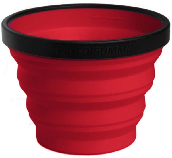 Стакан складаний Sea To Summit ø95 мм 0,25 л X-Cup Red