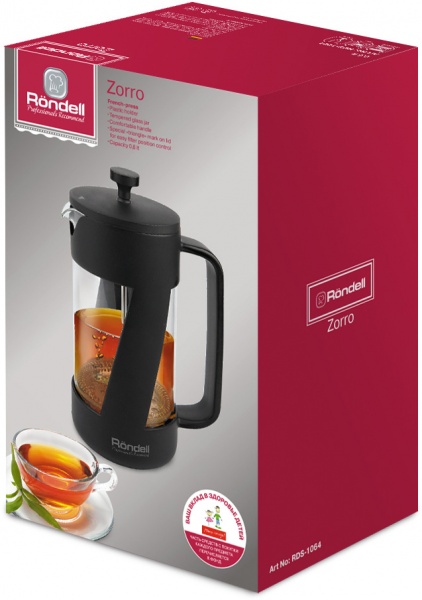 Френч-пресс Zorro 0,6 л RDS-1064 Rondell