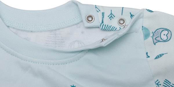 Піжама дитяча Фламінго р.86 ментоловий 613-007 