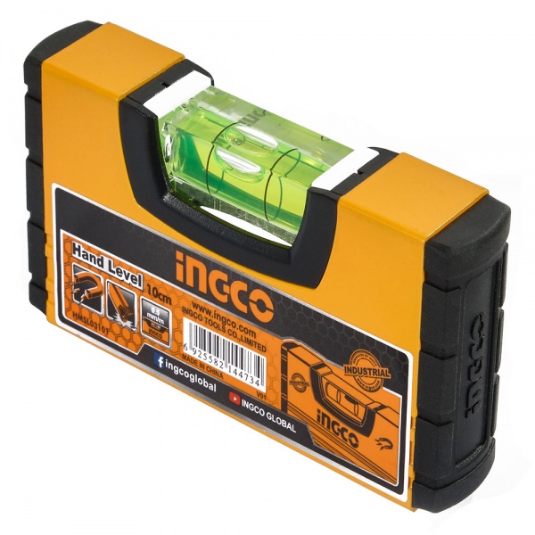 Уровень 10 см INGCO 10 см с магнитами INDUSTRIAL HMSL03101