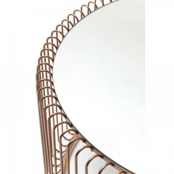 Стіл декоративний KARE Design Wire Copper 34x70x70 см набір з 2 шт. 