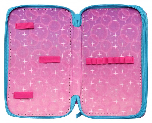 Пенал школьный Sweet Kitty 22604С CLASS розовый с рисунком