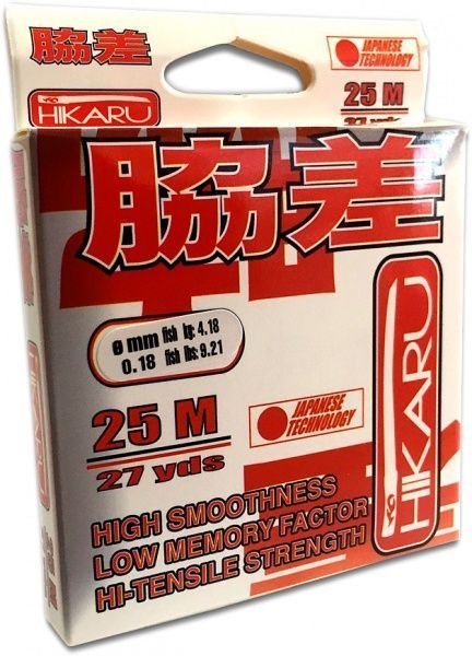 Волосінь Linea Light Hikaru 25м 0,3мм 11,4кг