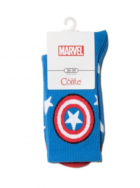 Носки женские Conte CE Marvel 19С-116СПМ 177 р. 23-25 синий 1 пар 