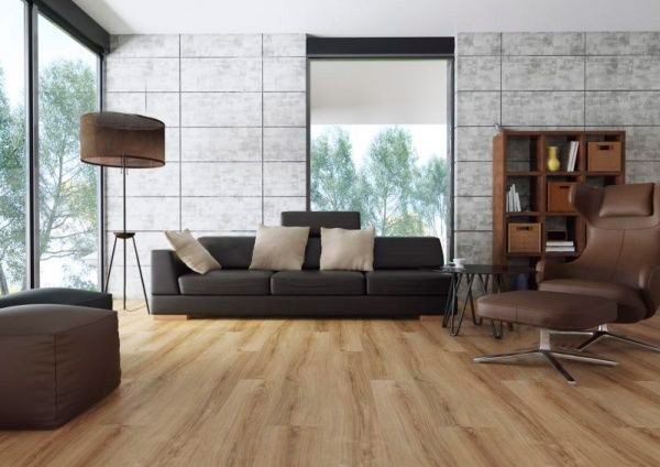 Ламінат King Floor Premium Line V4 KF 215 new дуб теплий 32/АС4 1380x193x8 мм