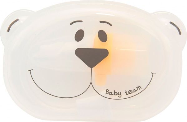 Аспиратор Baby Team с трубочкой 0+ (7003)