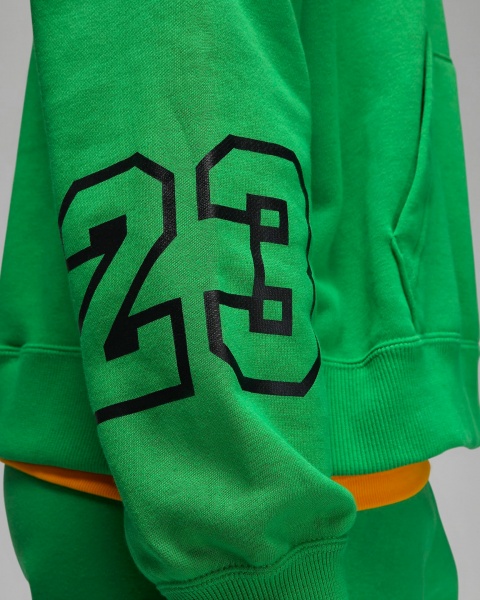 Джемпер Nike W J BRKLN FT GFX PO DZ3378-310 р. L зелений