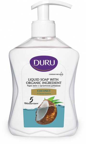 Мыло жидкое Duru c cоком кокоса 300 мл