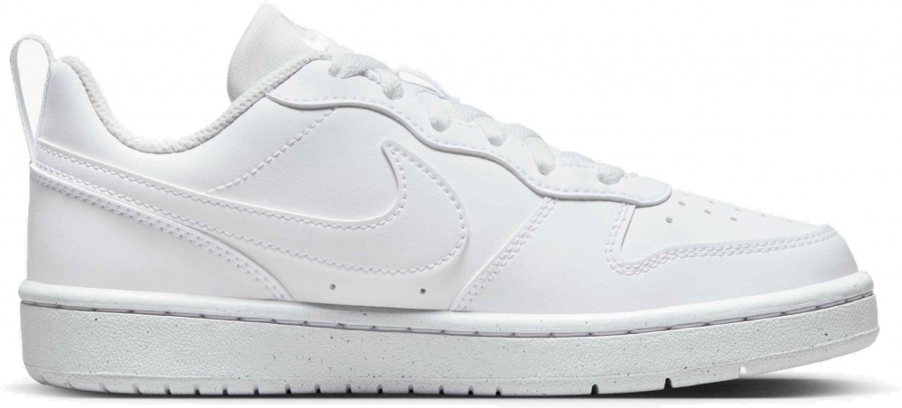 Кроссовки детские демисезонные Nike NIKE COURT BOROUGH LOW RECRAFT DV5456-106 р.38 белые