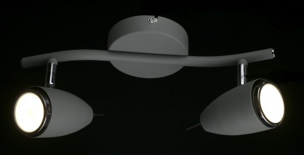 Спот Arte Lamp A1966AP-2GY 3x50 Вт E14 серый 1966 