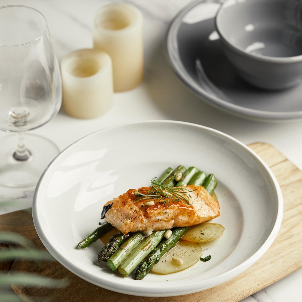 Тарілка супова Krauff Zen White 700 мл 21,5 см 24-320-019