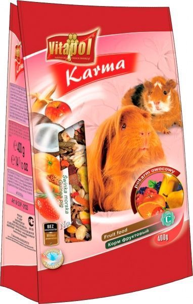 Корм Vitapol для морських свинок 0,4к фруктовий