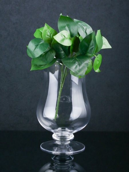 Ваза скляна 15x25 см