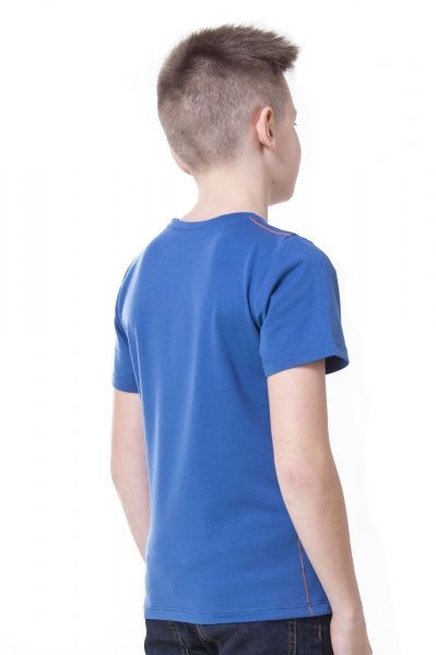 Футболка для хлопчиків KOSTA р.122-128 синій 0136-5 