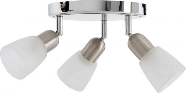 Спот Brilliant Sofia 3x40 Вт E14 хром 55334/77