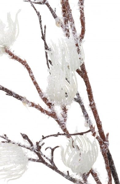 Декорация новогодняя Ветка с мелкими соцветиями 75см EPI-EYK9-520 