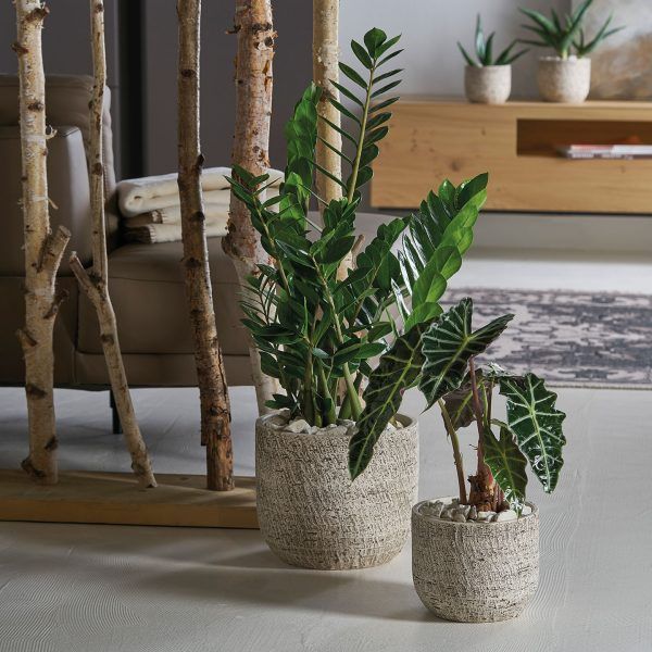 Кашпо Soendgen Keramik Portland круглый 7,2 л серый (1325-0022-2409) 