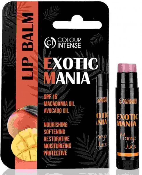 Бальзам для губ Colour Intense Exotic Mania 5г 02 Сік Манго 5 г