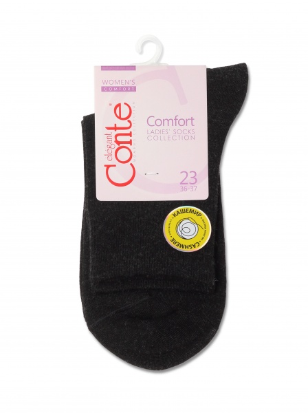 Носки женские Conte COMFORT 20С-67СП р.25 черный