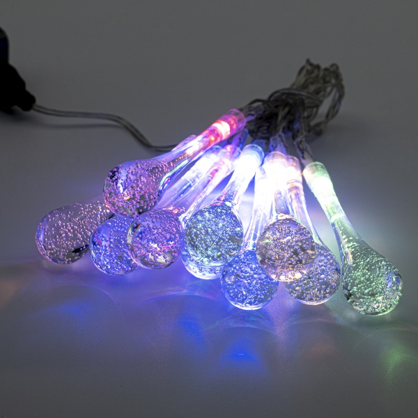 Декоративная гирлянда Altalusse (INL-2709U-10 Multicolor) встроенный светодиод (LED) 10 ламп 1,5 м 