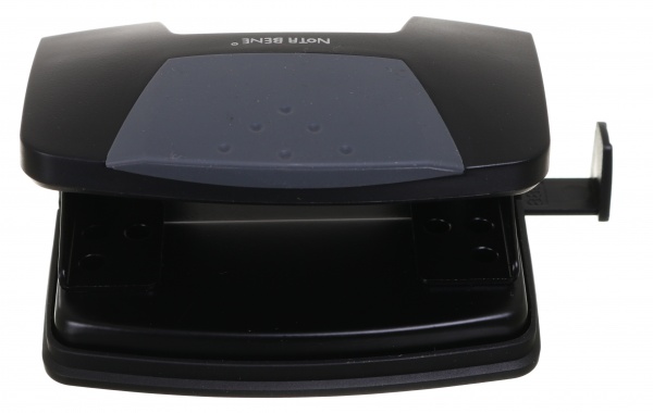 Дырокол 20 листов черный Nota Bene