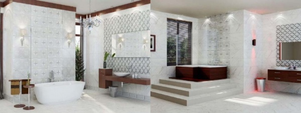 Плитка TABRIZ TILE Altea White Art 30x60 