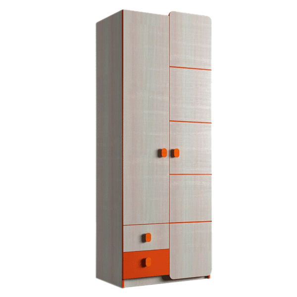 Шафа Фенікс 800 Санта 2Д 2Ш 800х500х2100 мм дуб молочний