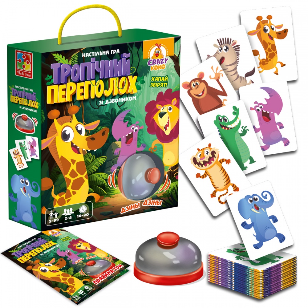 Игра настольная Vladi Toys Тропический переполох VT8010-13