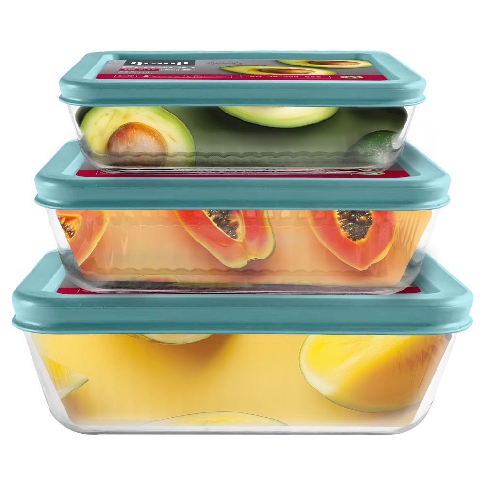 Контейнер для зберігання Krauff з кришкою 2,65 л 29-298-057