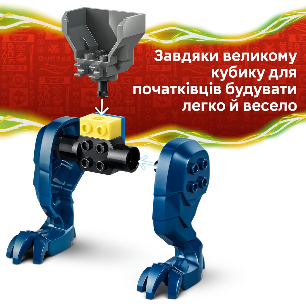 Конструктор LEGO NINJAGO Битва работа дракона Джея 71853