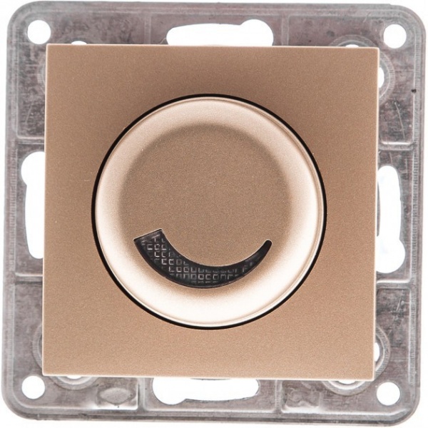 Світлорегулятор LXL Tesla 600 Вт 20 IP бронзовий TLXL3509A champagne