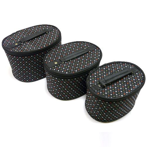 Косметичка Матрешка 3 шт. синий BN133-blue 