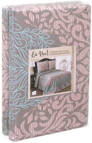 Комплект постельного белья Метида 2.0 коричневый La Nuit 