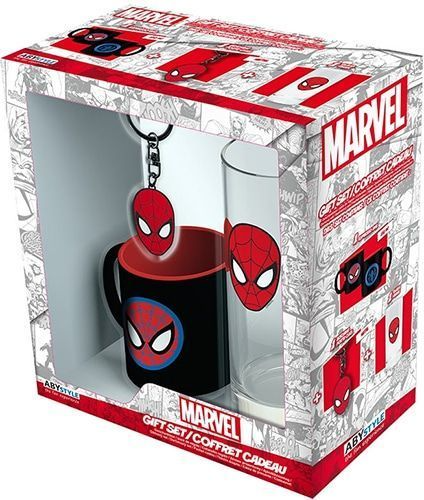 Набір подарунковий FSD Marvel Spider-Man чашка + склянка + брелок (ABYPCK158)