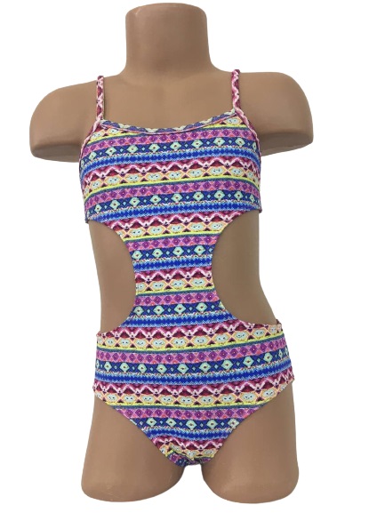 Купальник для девочек Bibo р.104 разноцветный 9009 