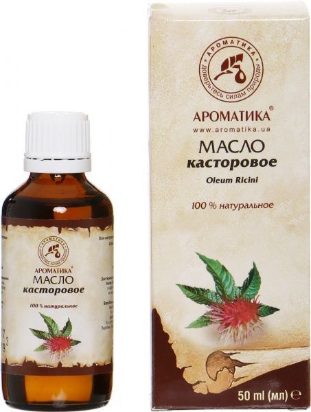 Натуральное масло Ароматика Рицинова 50 мл 