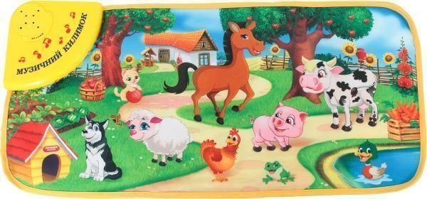 Развивающий коврик Країна Іграшок Поющее подворье KI-781-U