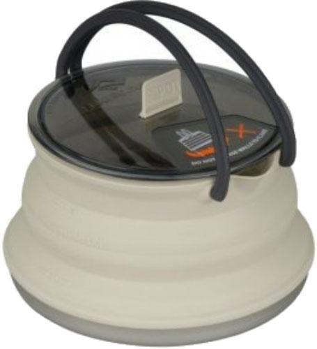 Набір посуду Sea To Summit X-Set 32 Charcoal Pan Olive Pot Sand Kettle (STS AXSET32CH)