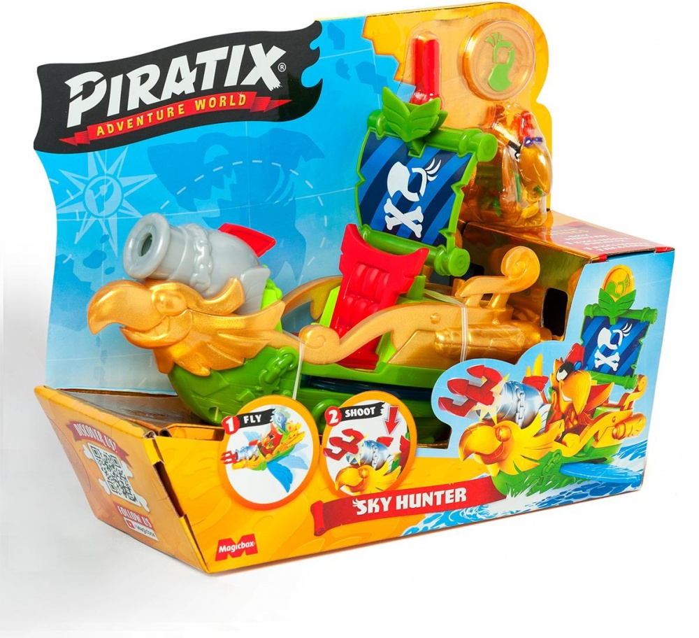 Игровой набор Piratix Пиратский корабль Небесный охотник PPXSP114IN10