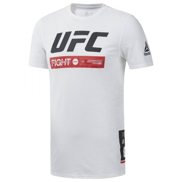 Футболка Reebok UFC FG FIGHT WEEK T EC1256 L білий