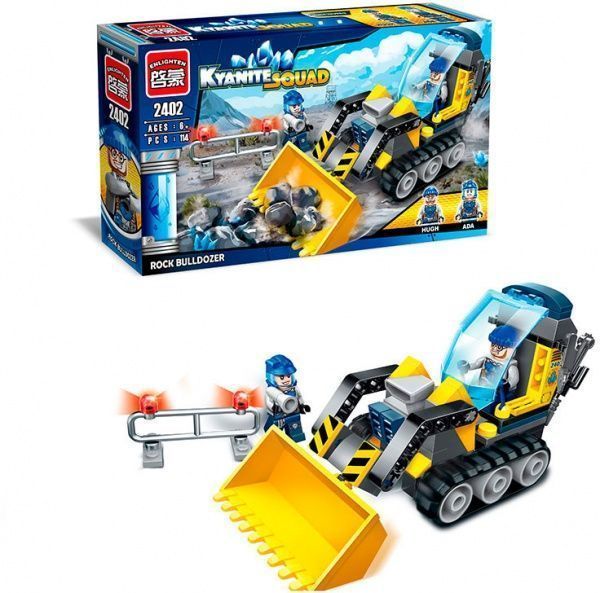 Конструктор Starmerry Бульдозер 2402