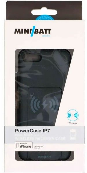 Чехол MiniBatt PowerCase для Apple iPhone 7 black (MB - IP7) 
